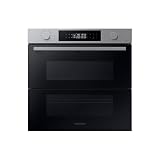 Samsung NV7B45305AS/U1 Einbaubackofen mit Dual Cook Flex, 76 l Garraum, EEK: A+, AI Backofen Einbaugerät…