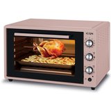 ICQN Minibackofen 60 Liter XXL, inkl. Backblech Set, 40°-230°C, Umluft, Pizza-Ofen, Doppelverglasung,…