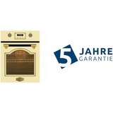 Kaiser Küchengeräte Einbaubackofen EH 4796 ElfAD/5 Jahres Garantie, mit 1-fach-Teleskopauszug, Retro…