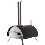 Heidenfeld Pizzaofen Edelstahl Pizza Ofen Neapel inkl. Pizzastein - bis 500°C, Pellets - Sichtfenster…