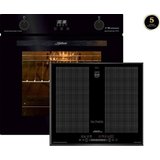 Kaiser Küchengeräte Backofen-Set EH 6367 +KCT 67 FI La Perle/5 Jahre Garantie, Elektro Backofen, 79L,…